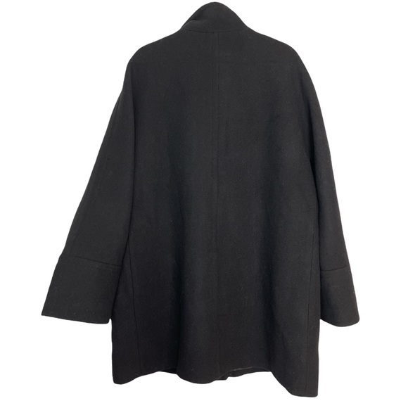 J. Crew Factory Black Pea Coat - Picture 7 of 12